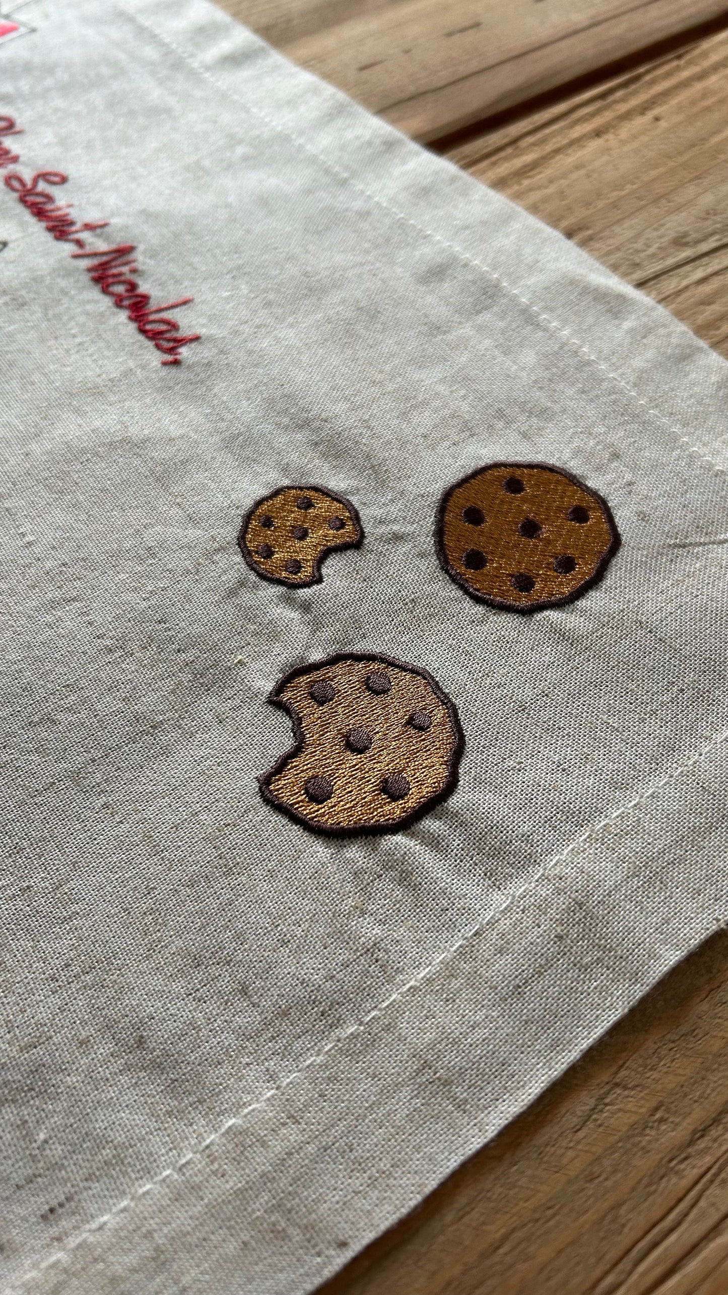 Set de table traditionnel de Saint-Nicolas