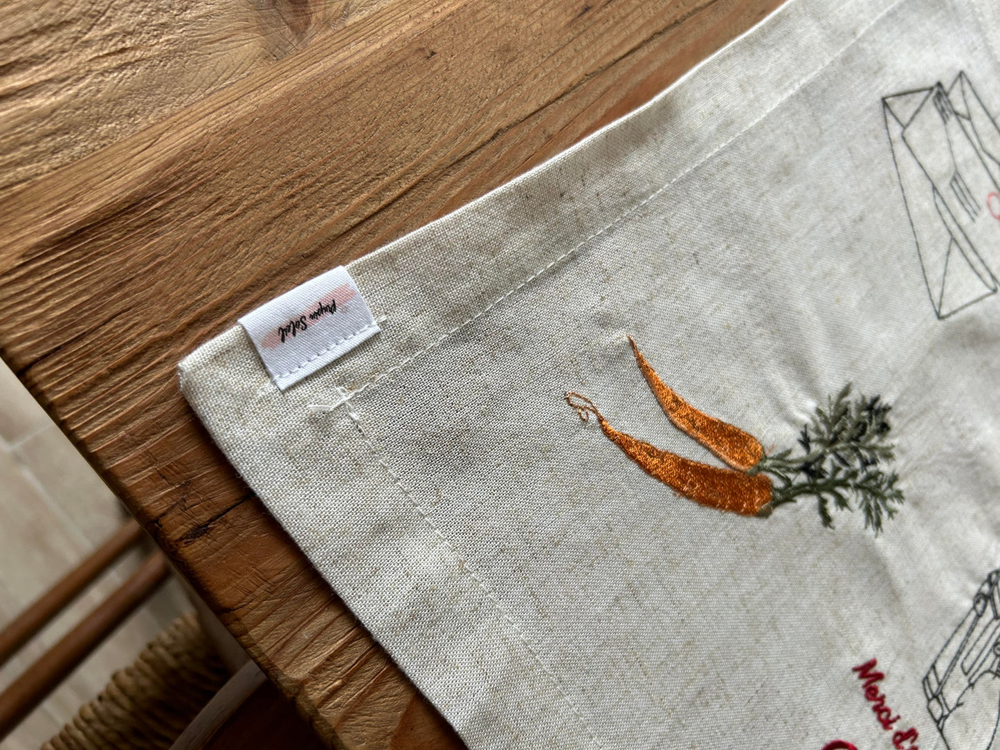 Set de table traditionnel de Saint-Nicolas