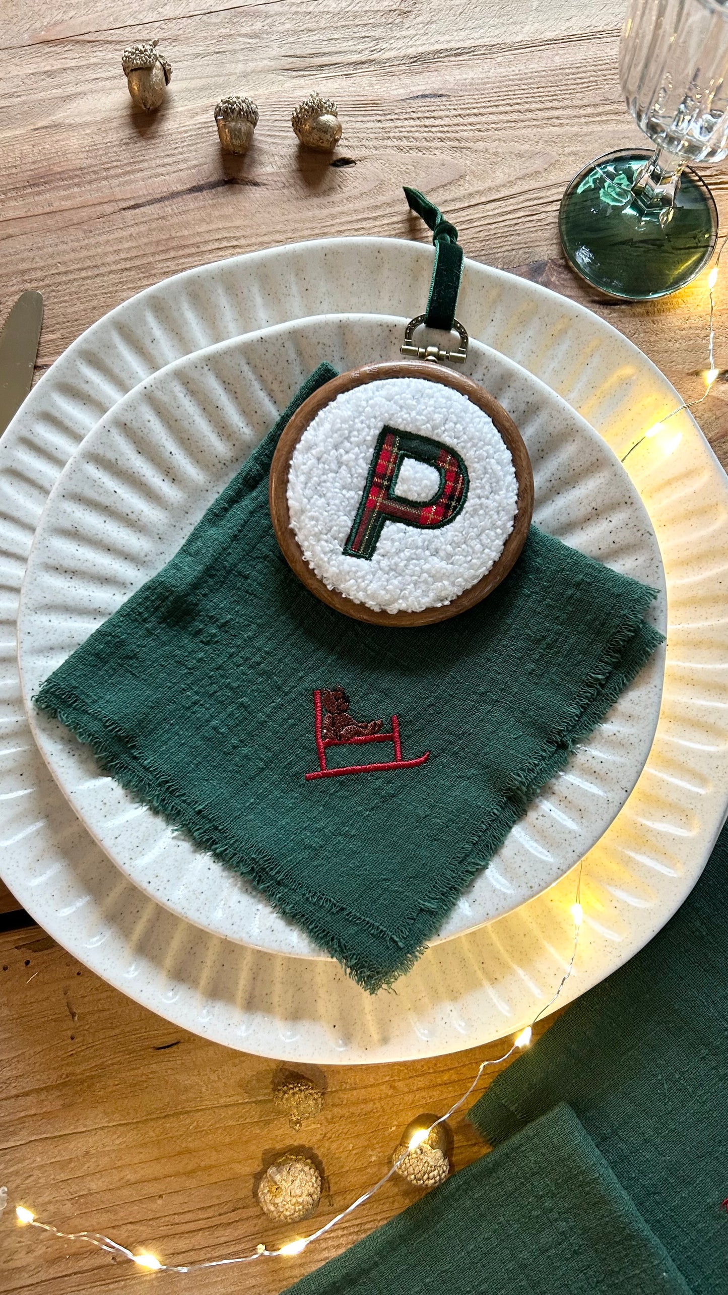 Tambourin de Noël 8cm