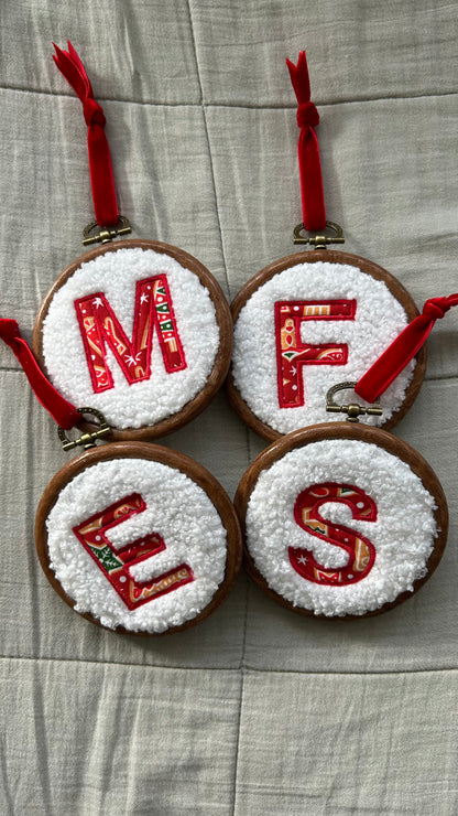 Tambourin de Noël 8cm