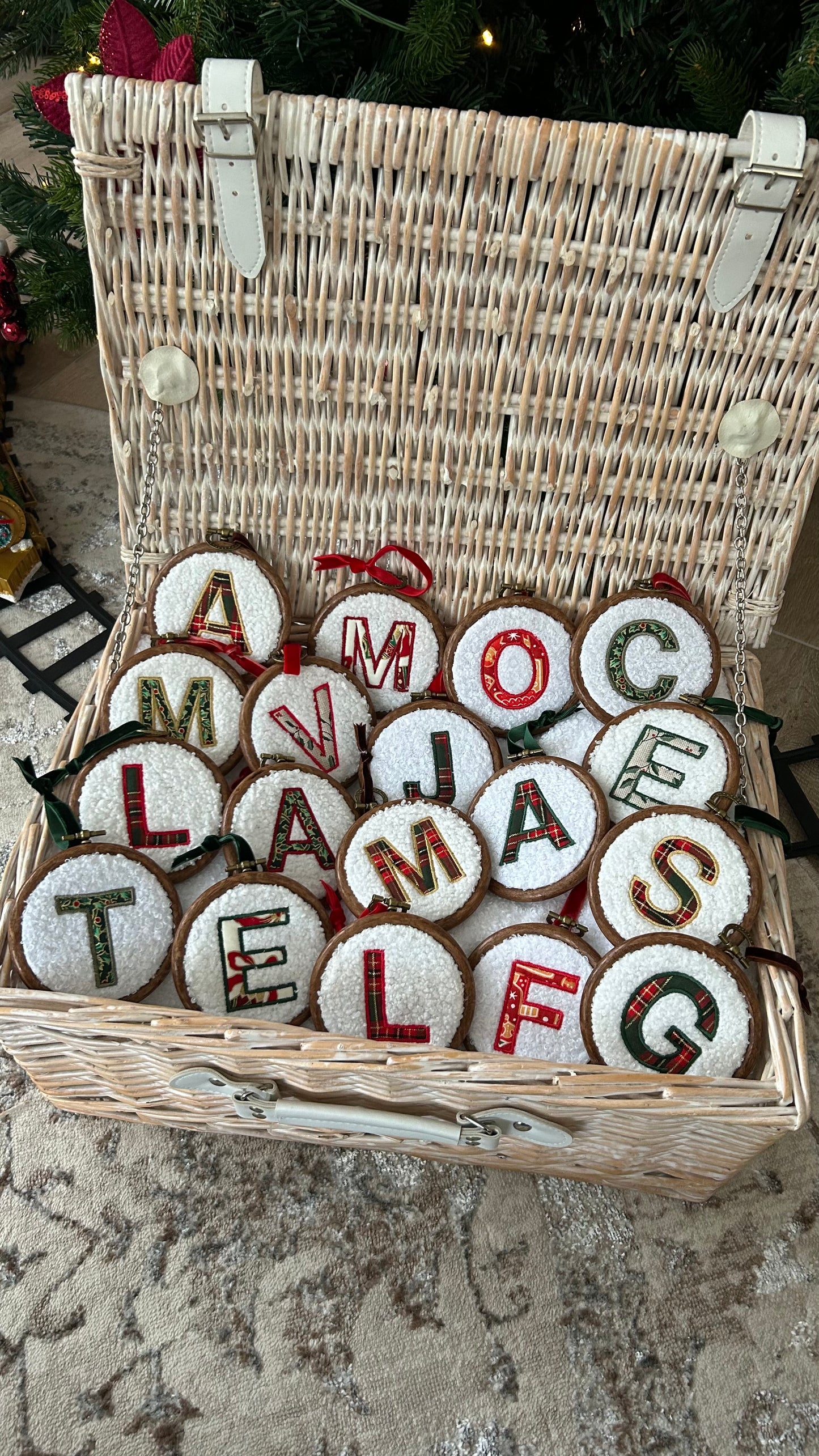 Tambourin de Noël 8cm