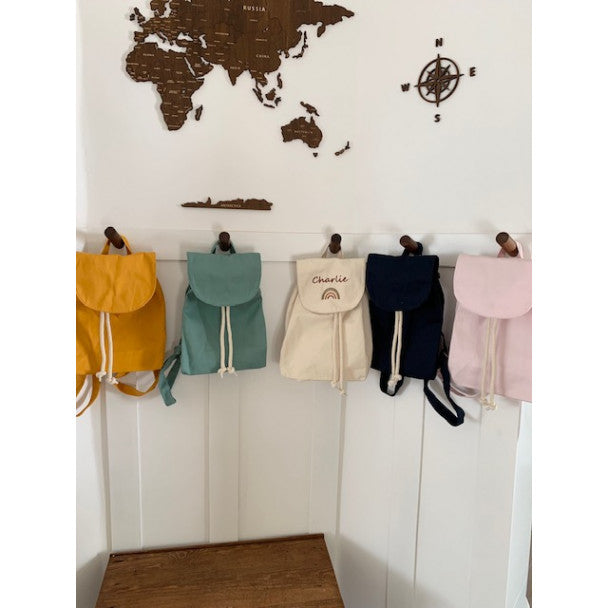 Sac à dos en coton à personnaliser
