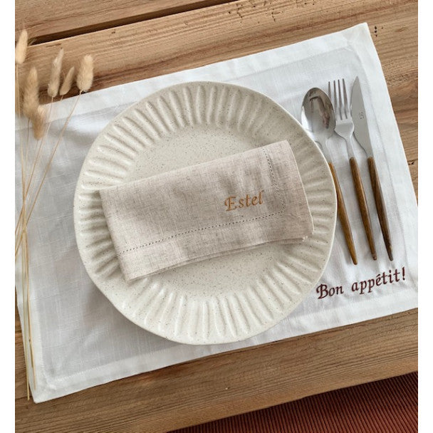 Serviette de table 100% coton